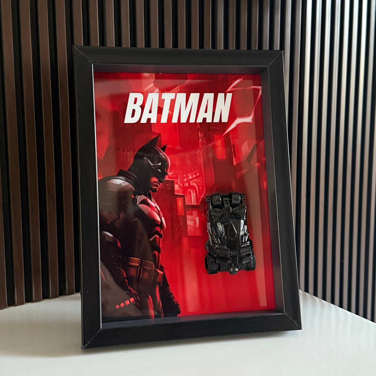 Batmobile 5th Gen Red Artpiece