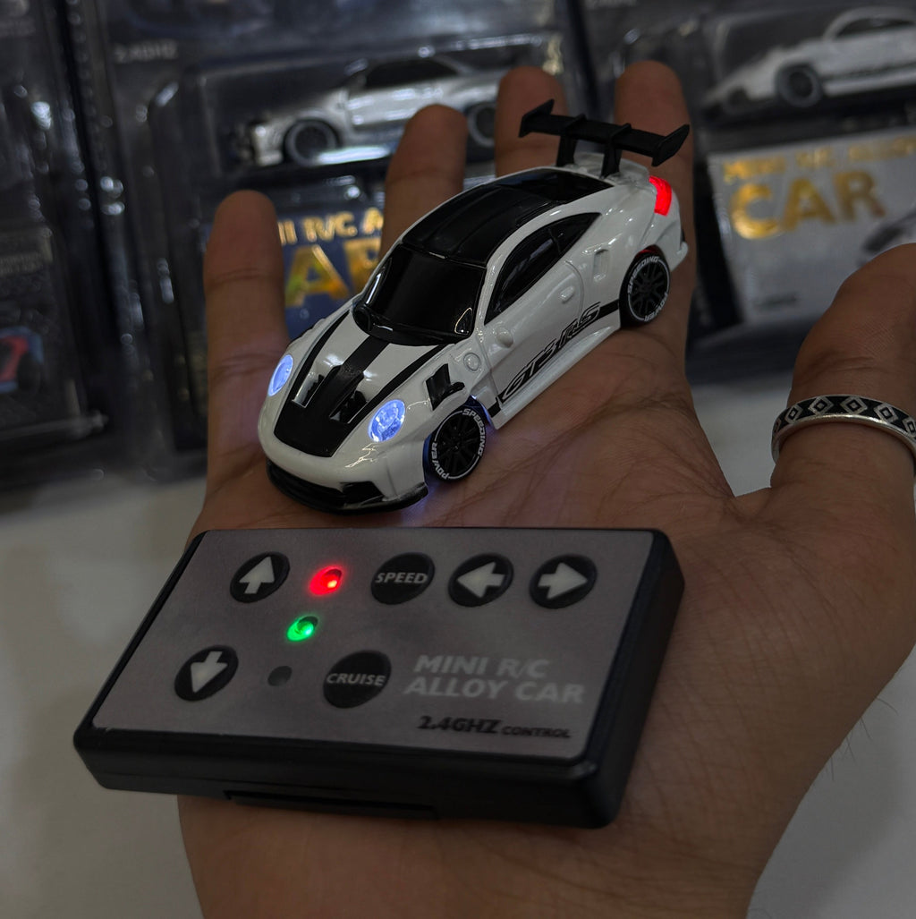 Porsche 911 Gt3 Rs Rc Alloy Drift Car 1:64 scale