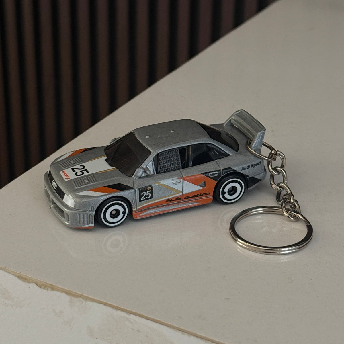 Audi 90 Quattro Hotwheels Keychain