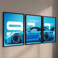 Porche 911 Wall frame