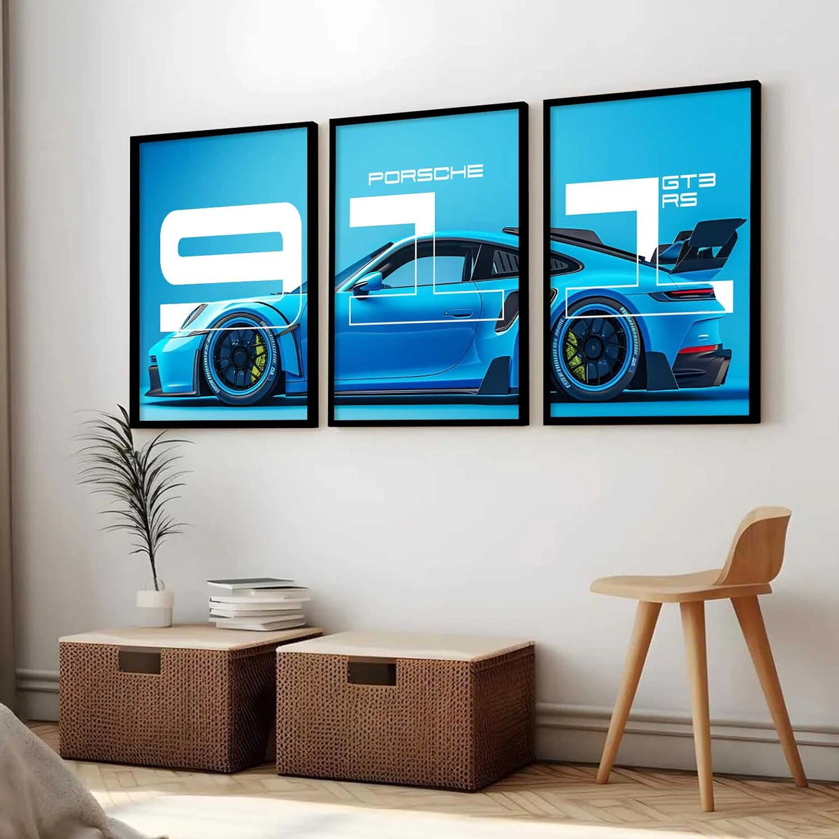 Porche 911 Wall frame