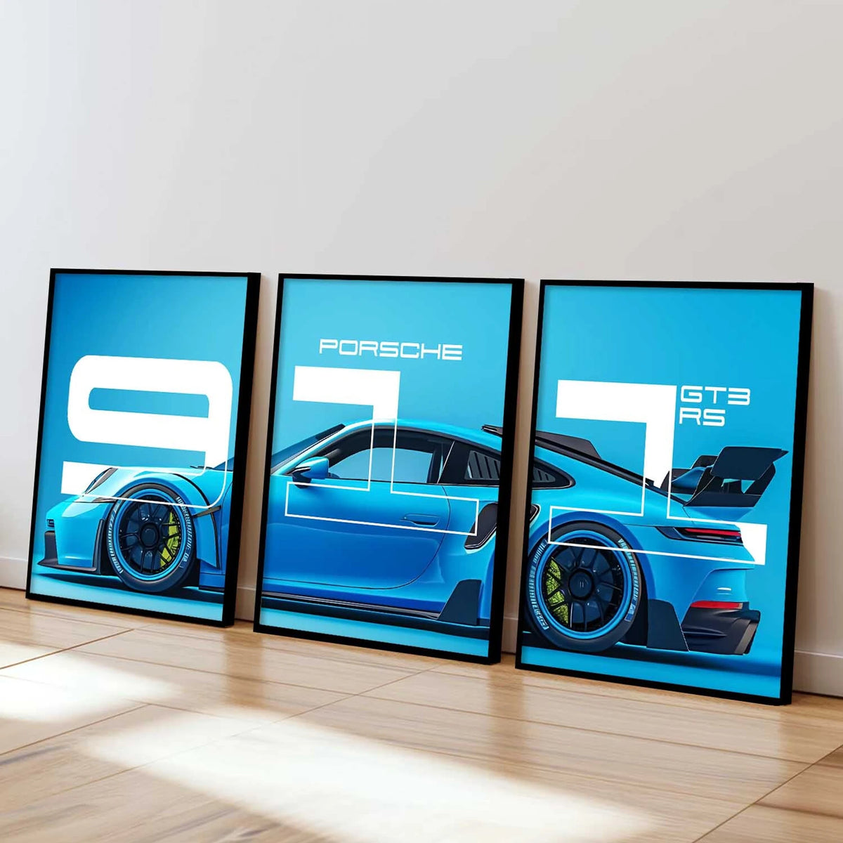 Porche 911 Wall frame